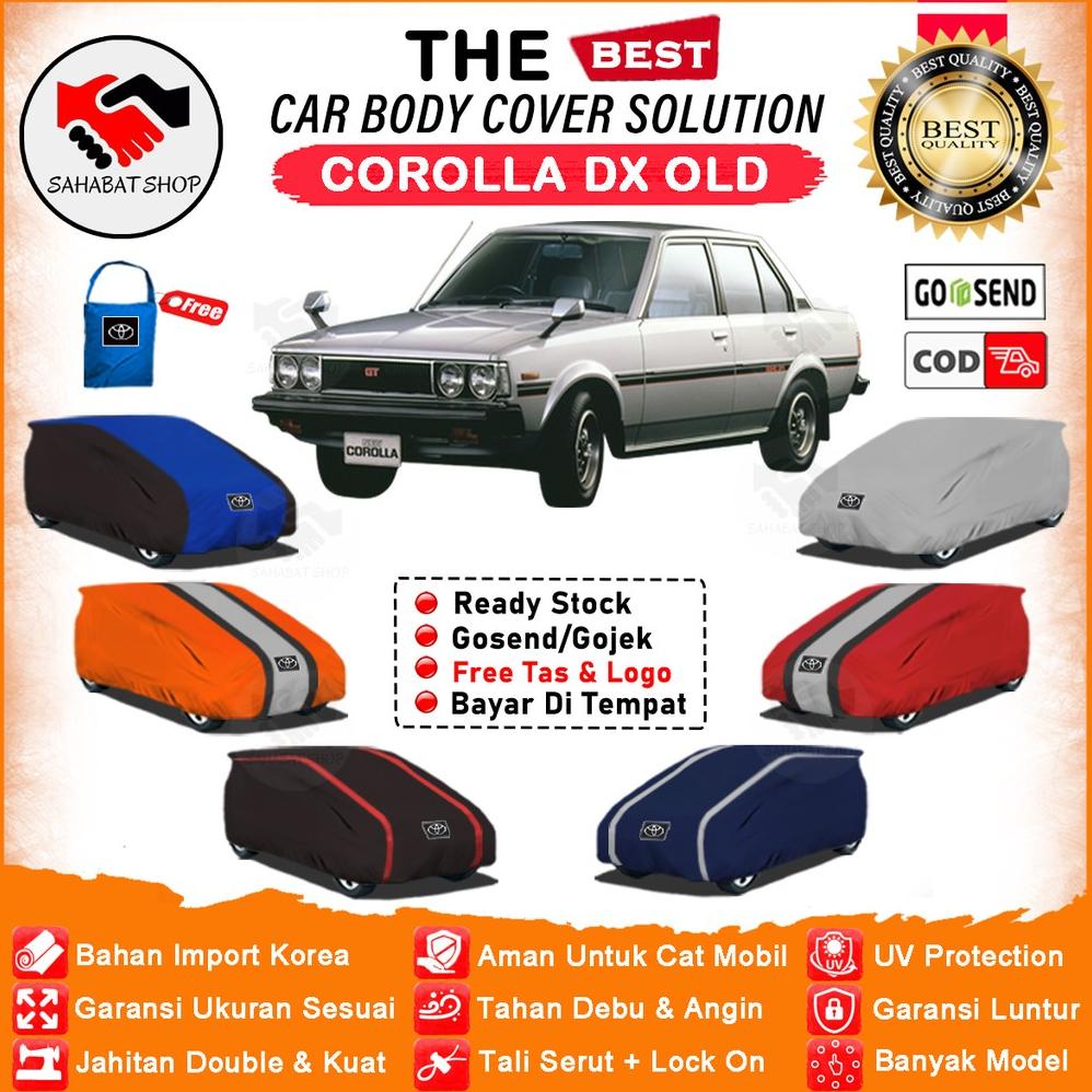 Cover Mobil Sedan Corolla DX Old / Sarung Mobil Toyota Corolla / Slimut Mantel Tutup Penutup Outdoor