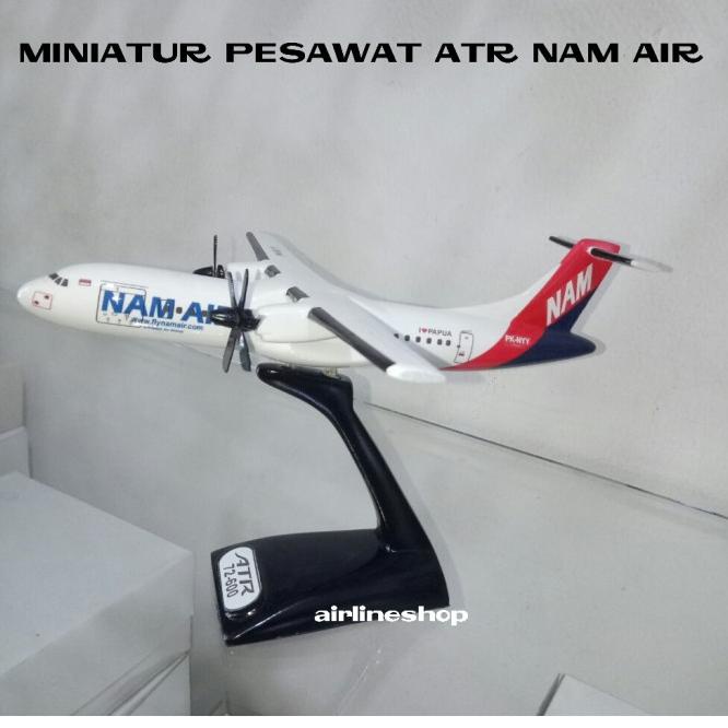 Miniatur Pesawat Atr Nam Air