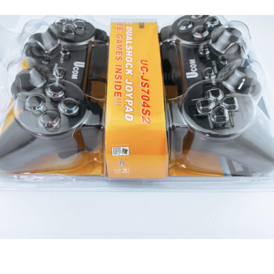 DiskonStick Gamepad Doble Controller USB PC Joystick - Stik komputer - Leptop PC kabel¢