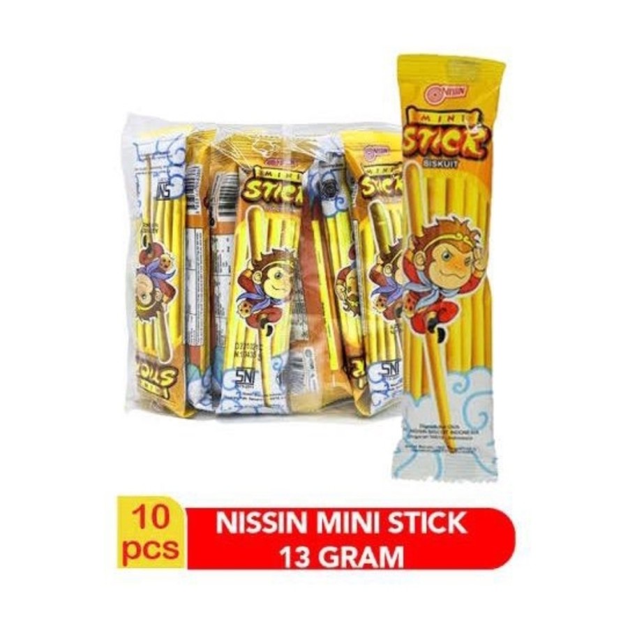 

[BELI BANYAK MAKIN MURAH] Nissin MINI STICK Cookies Stik Biskuit Biscuit Nissin MINI STIK