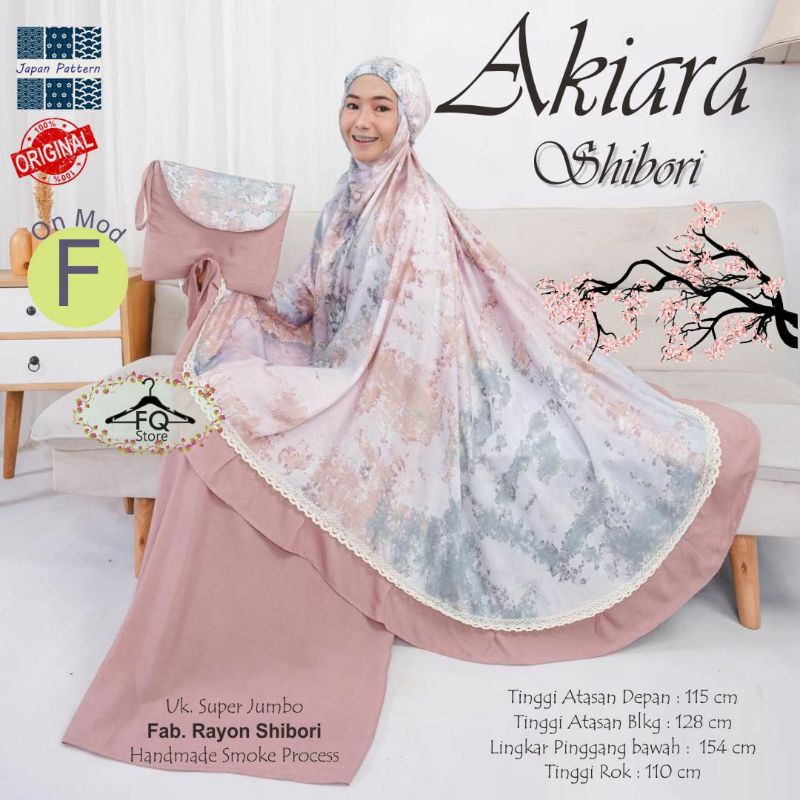 MUKENA AKIARA SHIBORI RAYON PREMIU.