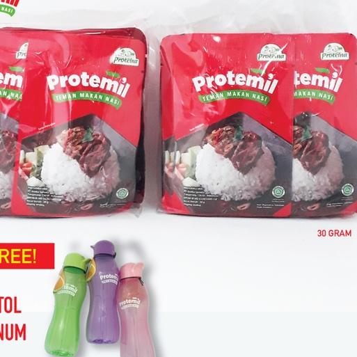 

❂ Protemil 20 pcs + FREE botol minum ◙