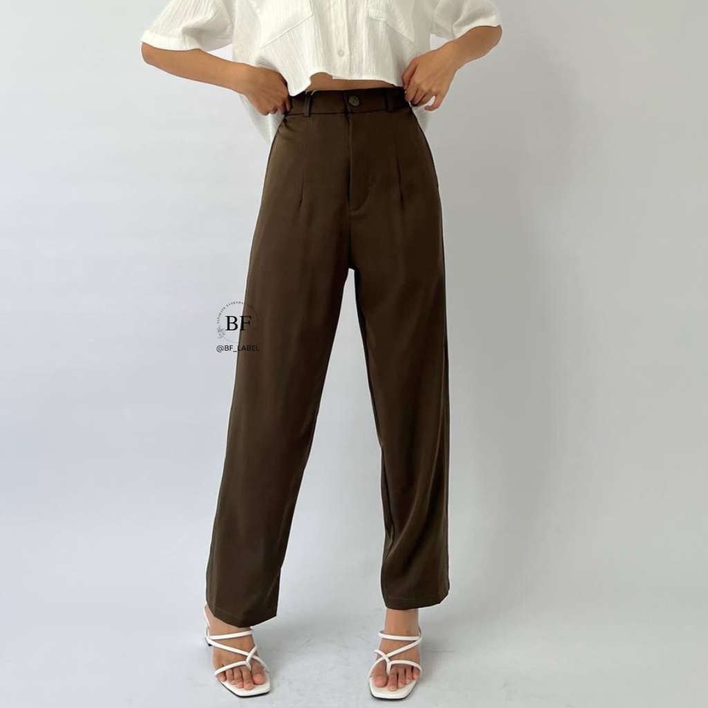 Office Pants 776 | Celana Pencil Wanita | Petite Pants by @bf_label