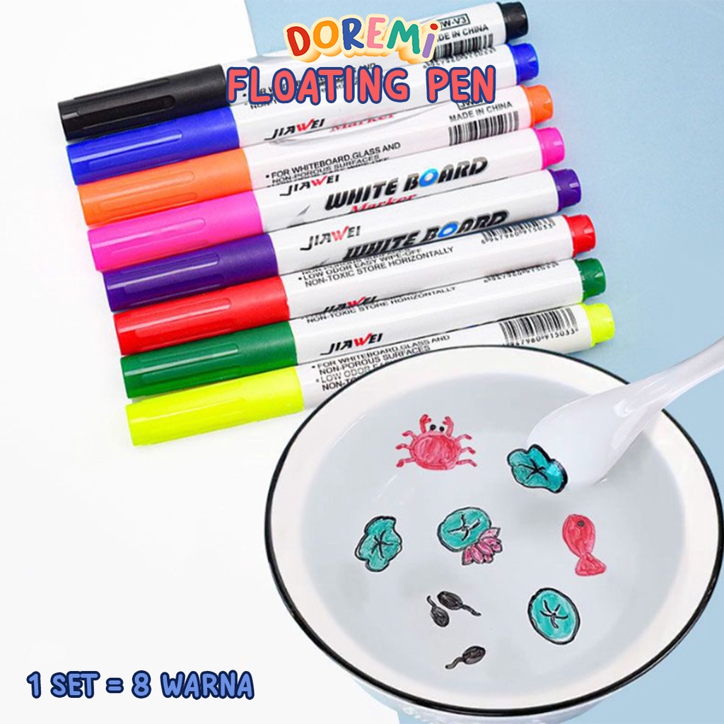 

DOREMI Floating Pen Set 8 Warna