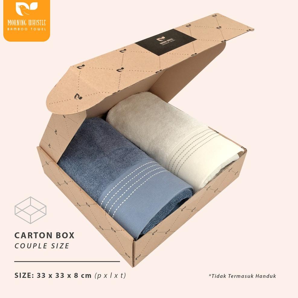 

き Carton Box Packaging Handuk Single dan Couple Morning Whistle by Terry Palmer TERPOPULER 26F