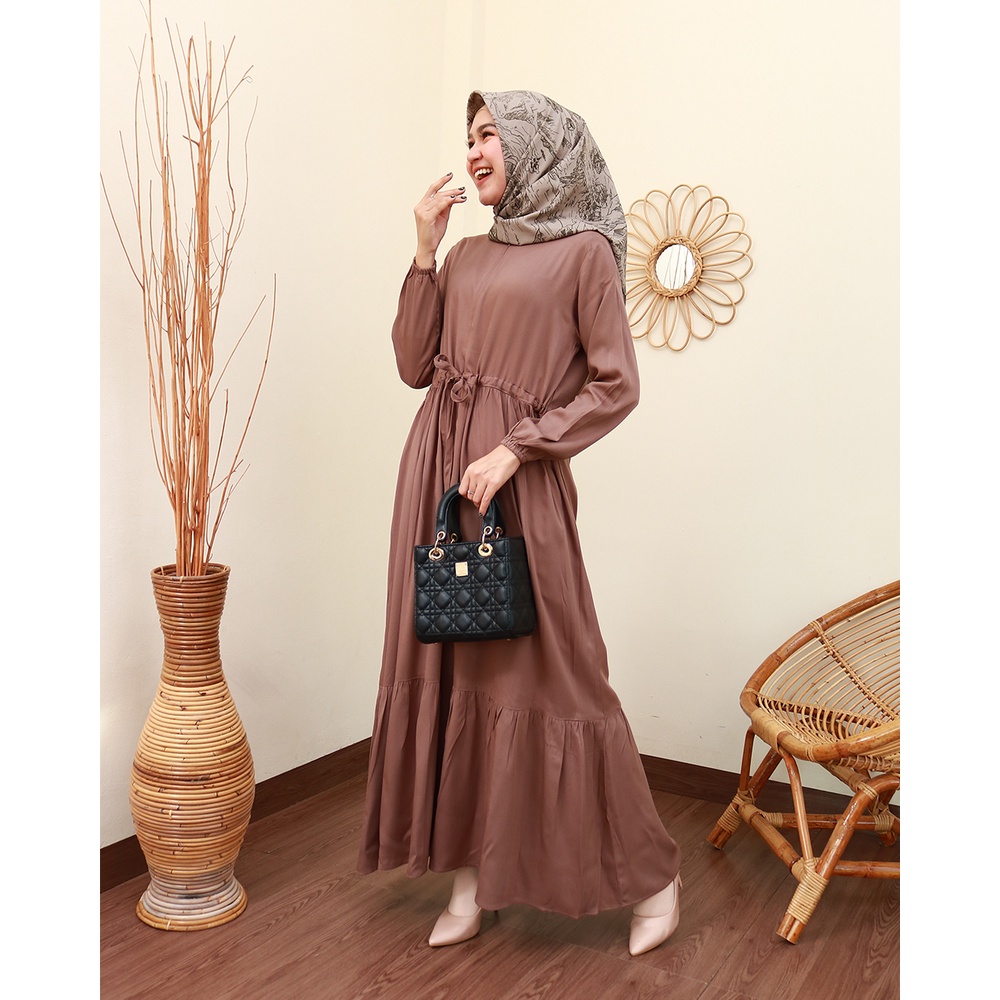 RIJEK MINOR- ATINA Dress Super Adem by Hijab Mamah icis