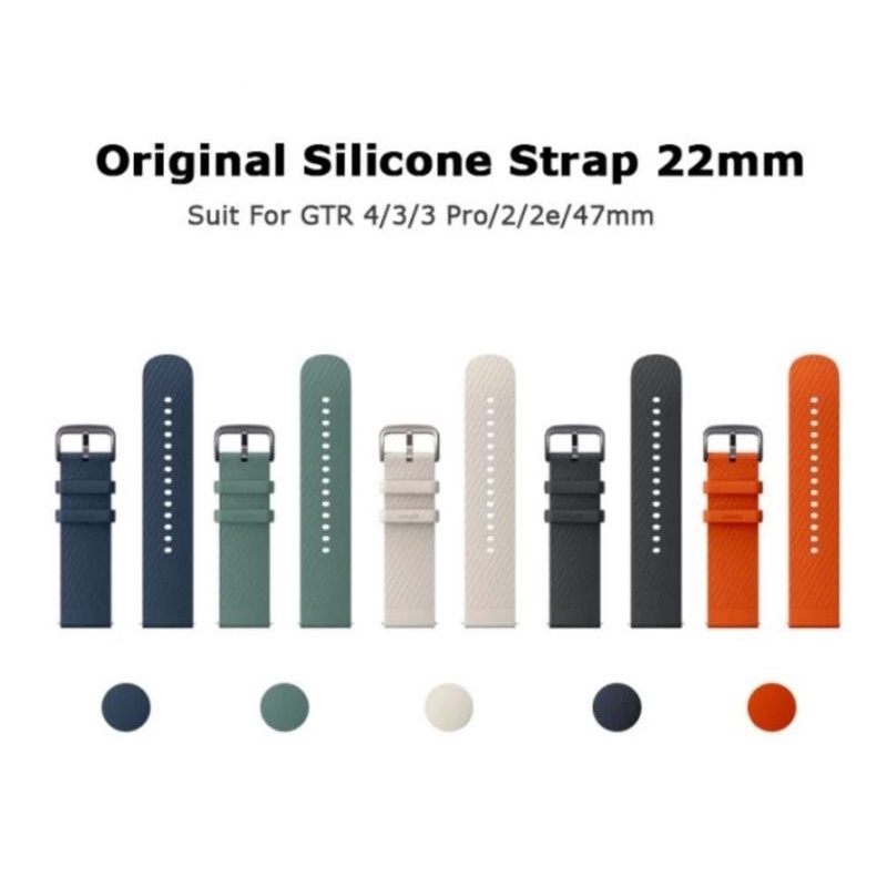 AMAZFIT STRAP SILICONE ORIGINAL 22mm for GTR 4/3/3 pro/2/2e/GTR47mm