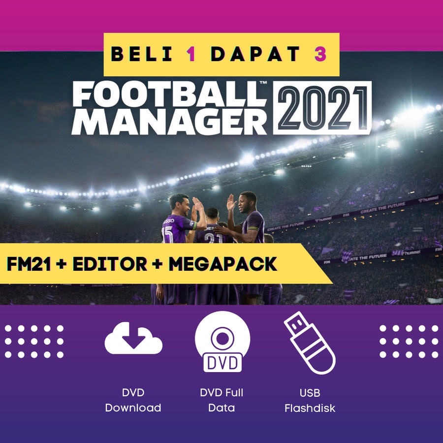 Football Manager 2021 | FM 2021 | Game PC Original | Complete + Editor
