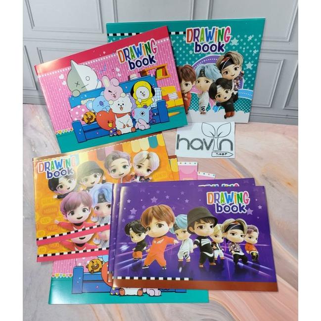 

9.9 FLASH SALE (10pc) buku gambar ukuran A4/(5pc) A4 SIDU