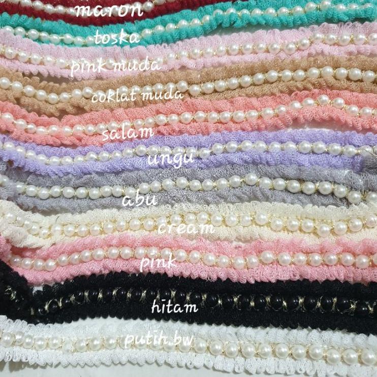 ➯ Renda Tile Mutiara+-28yard ➢