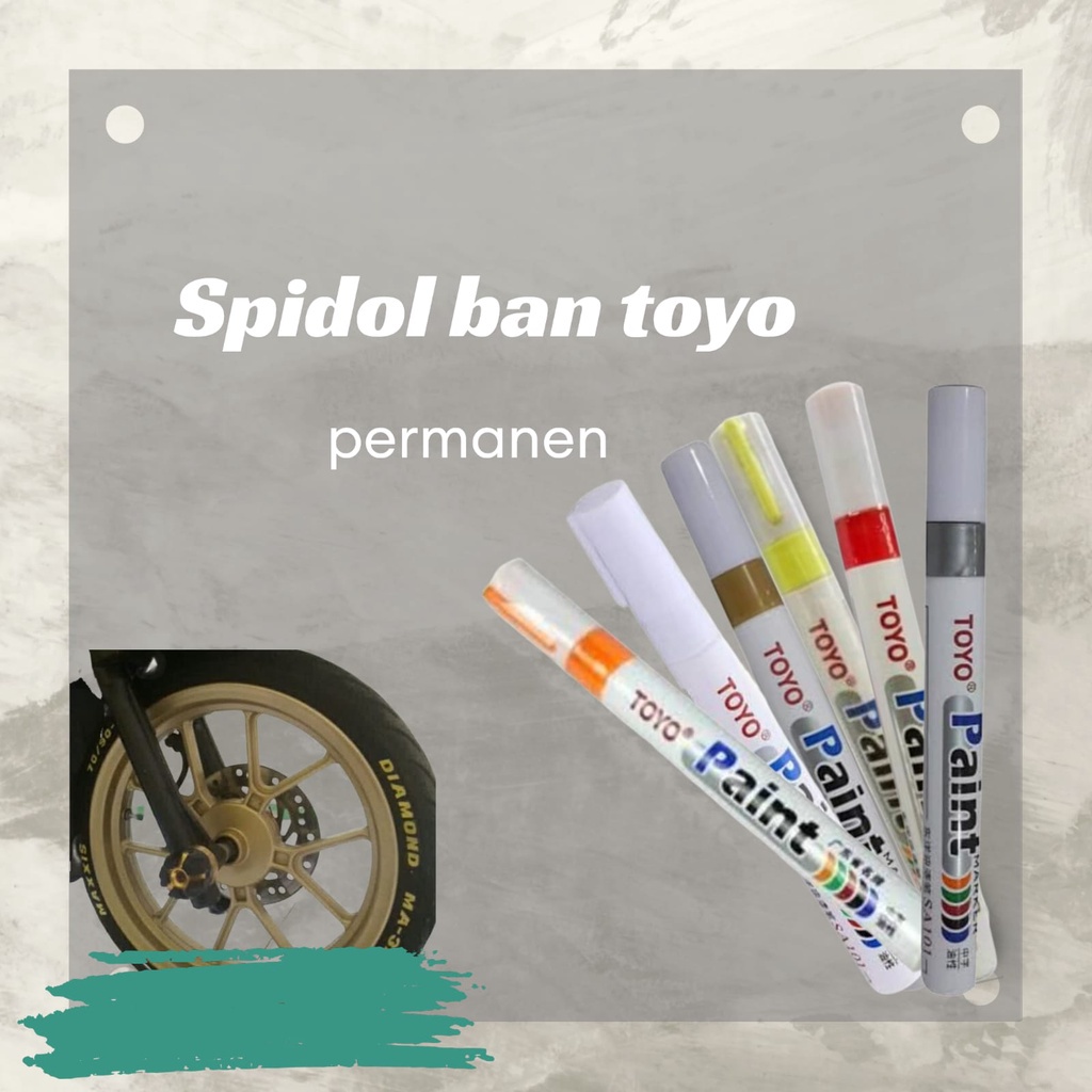 SPIDOL BAN TOYO SILPIDOL BAN MOBIL SPIDOL BAN MOTOR SPIDOL BAN PERMANEN