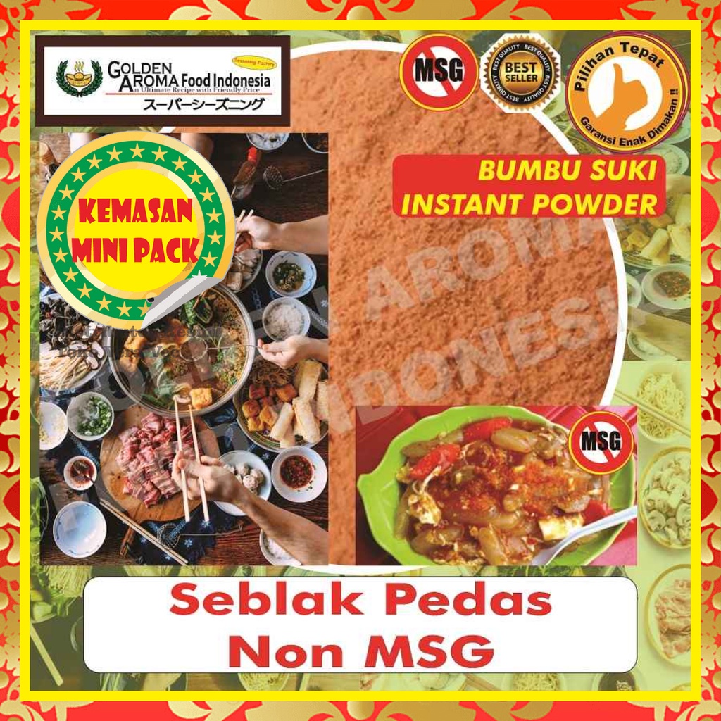 

Bumbu Steamboat Halal Seblak Pedas Non MSG 50Gr Shabu Hotpot Sample Rasa Seblak Pedas Tanpa MSG Kecil Instan Suki Sabu Kuah Soup Original Stemboat Steambot Steamboot Sukiyaki Grill Bakar Instant Gafi Murah Enak Terbaik Premium Promo Rekomendasi