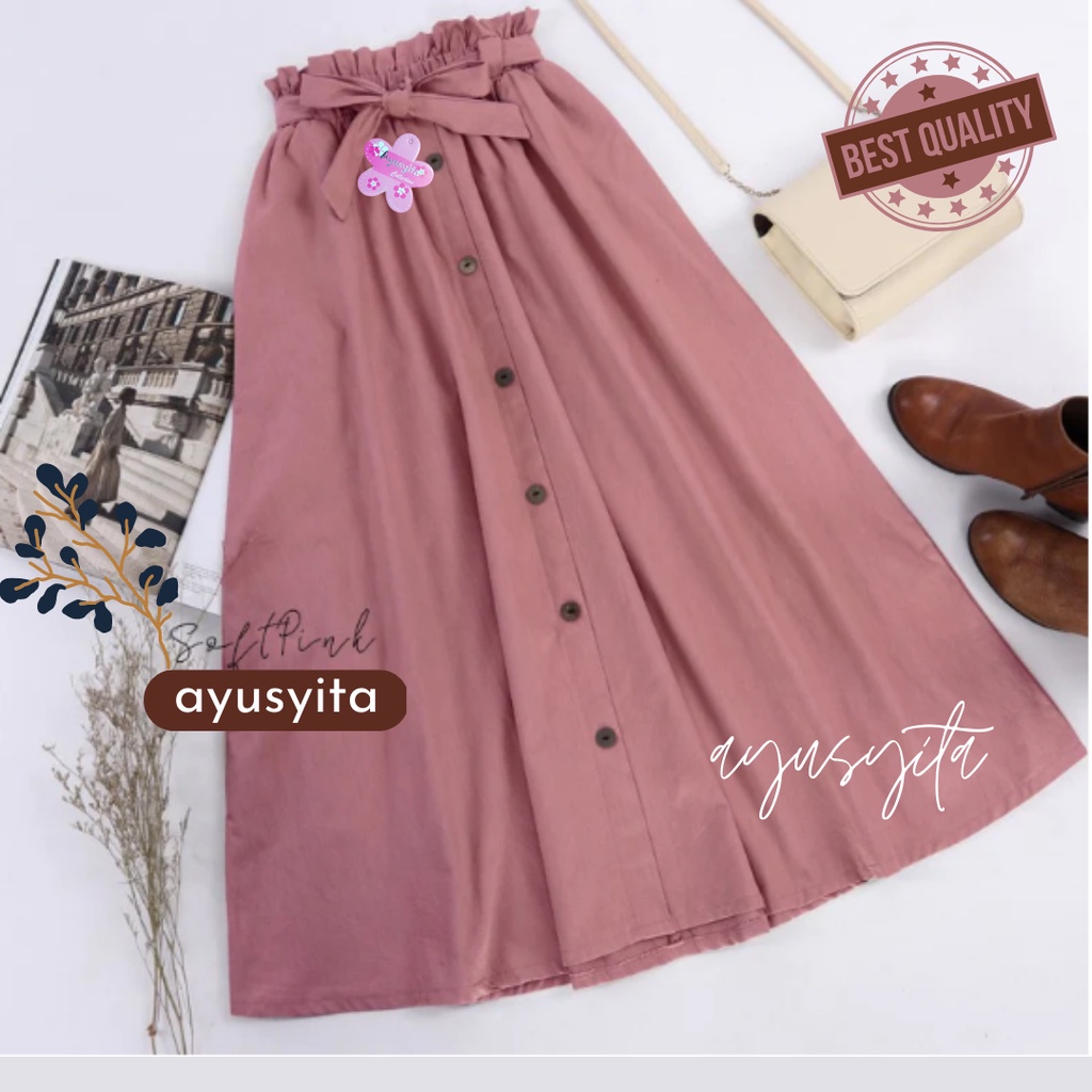 Bawahan panjang anak remaja wanita muslim terbaru