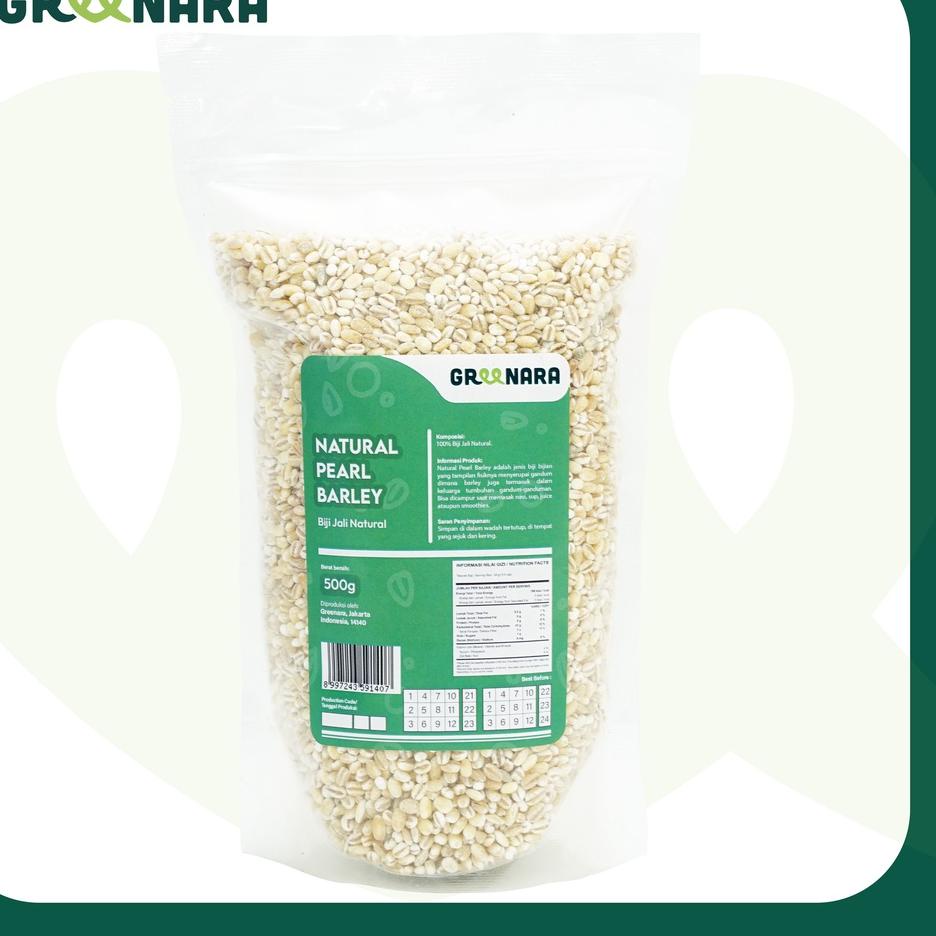 

New Recommended Natural Pearl Barley / Biji Jali - Jali 500gr