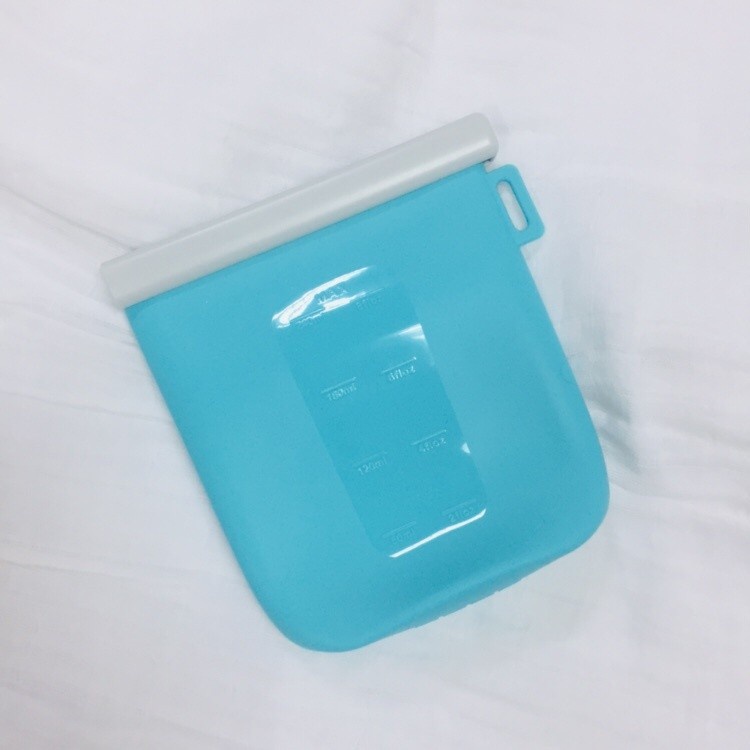 Kinmade Silicone Breastmilk Storage Bags | Kantong Asi Silikon Reusable 240ml