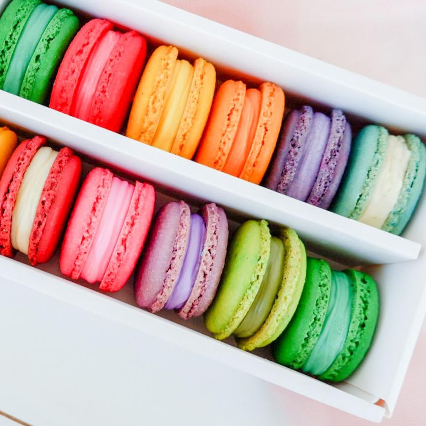 

♣ 10Pcs Reguler Macaron Box ❈