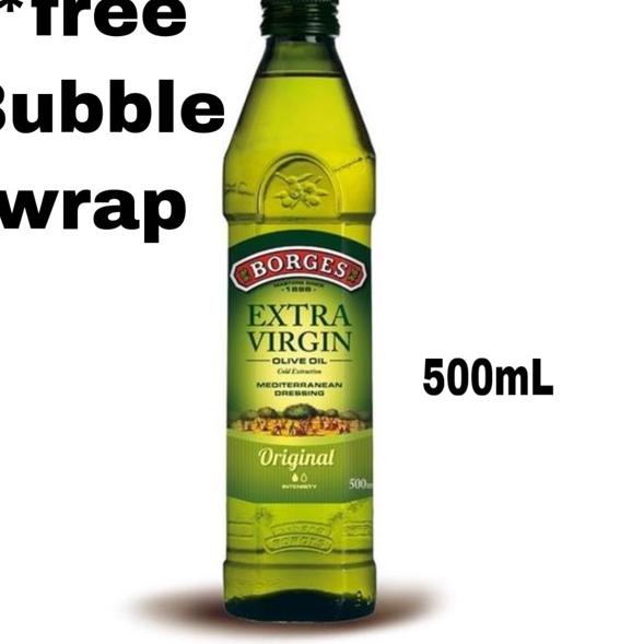 

☪ Extra virgin olive oil 500mL BORGES minyak zaitun EVOO ♢