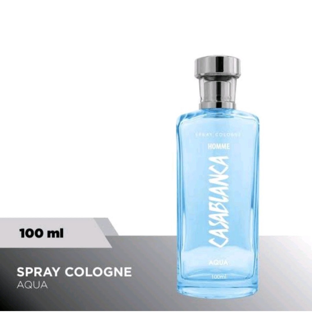 PARFUM CASABLANCA HOMME SRPAY COLOGNE - CASABLANCA COLOGNE SPRAY AQUA