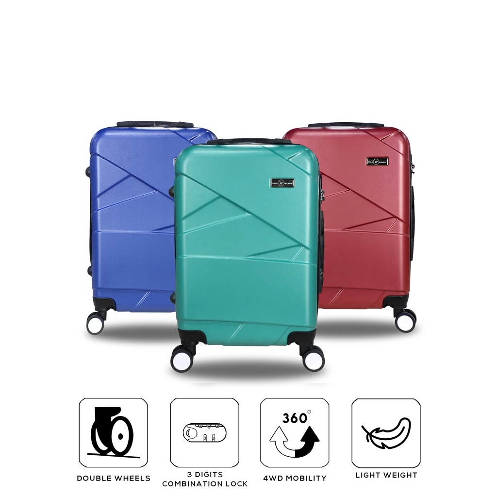 Koper Hardcase Polo Milano 24 Inch 728120 GARANSI PART