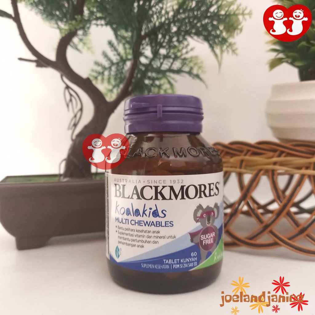 Blackmores Koala Kids Multi Chewable 60 tablet kunyah Kalbe / Immune Chewables 60tab / vitamin daya tahan tubuh
