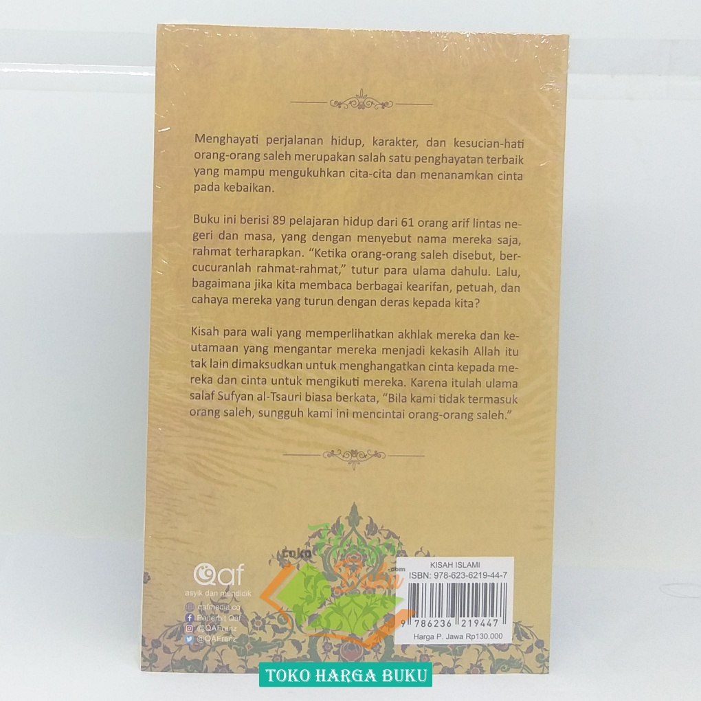 Wasiat Auliya Kisah dan Kearifan Hidup Para Kekasih Allah Wasiyat Auliya' Penerbit QAF