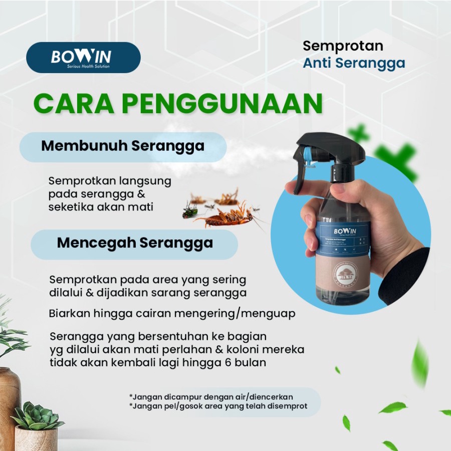 BOWIN Cairan Anti Serangga - Insektisida / Home PEST 300ML