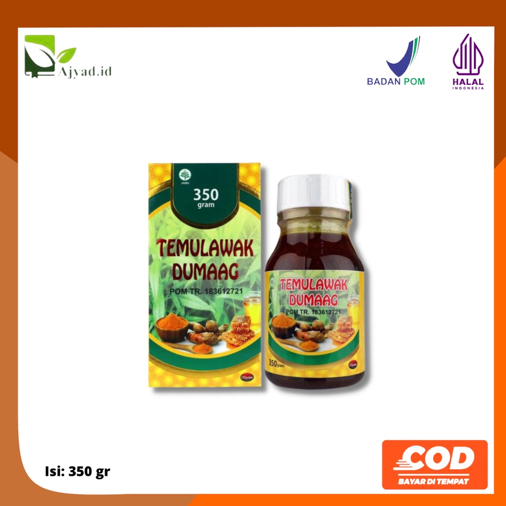 

[COD] Dumaag Madu Maag Temulawak Kharisma Food - 350 Gram - Menyembuhkan Maag - Original Product