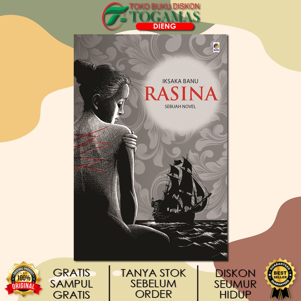 RASINA (SEBUAH NOVEL) KARYA IKSAKA BANU