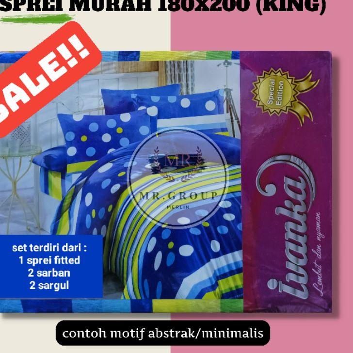 ➼ P - SPREI MURAH MERIAH / SPREI HOMEMADE MERK IVANKA UK. (DIJAMIN TERMURAH) ❈