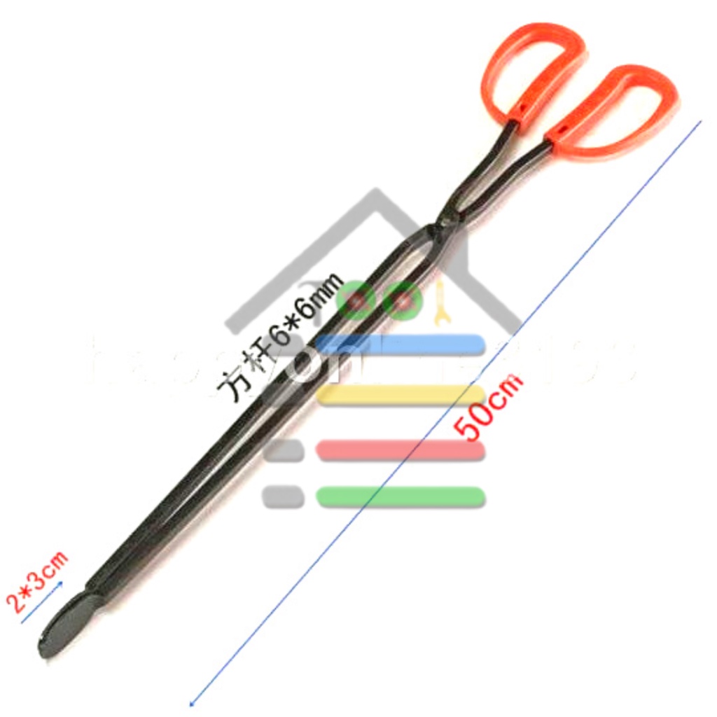 

JEPITAN PENGAMBIL ARANG PANJANG 50 CM MODEL GUNTING STAINLESS