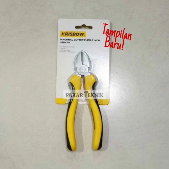Tang Potong Tang Potong / Plier Diagonal Cutting 6 Inch (Krisbow)