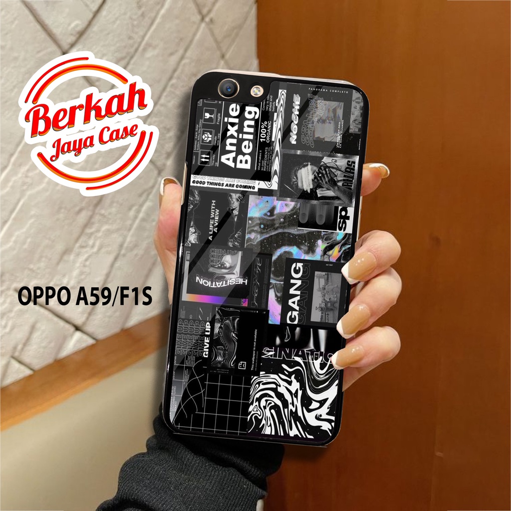 Case OPPO A59 F1S Casing OPPO A59 F1S Case BRAND AESTHE Cassing Terlaris Case Keren Casing Hardcase 