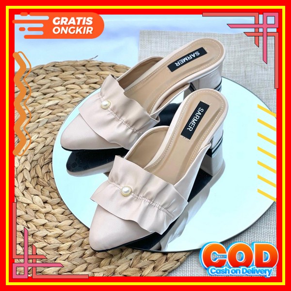 Sepatu Heels Wanita Zara S3861 Heels 3Cm Premium Heels Wanita Kondangan Sandal Heels Wanita Terbaru 