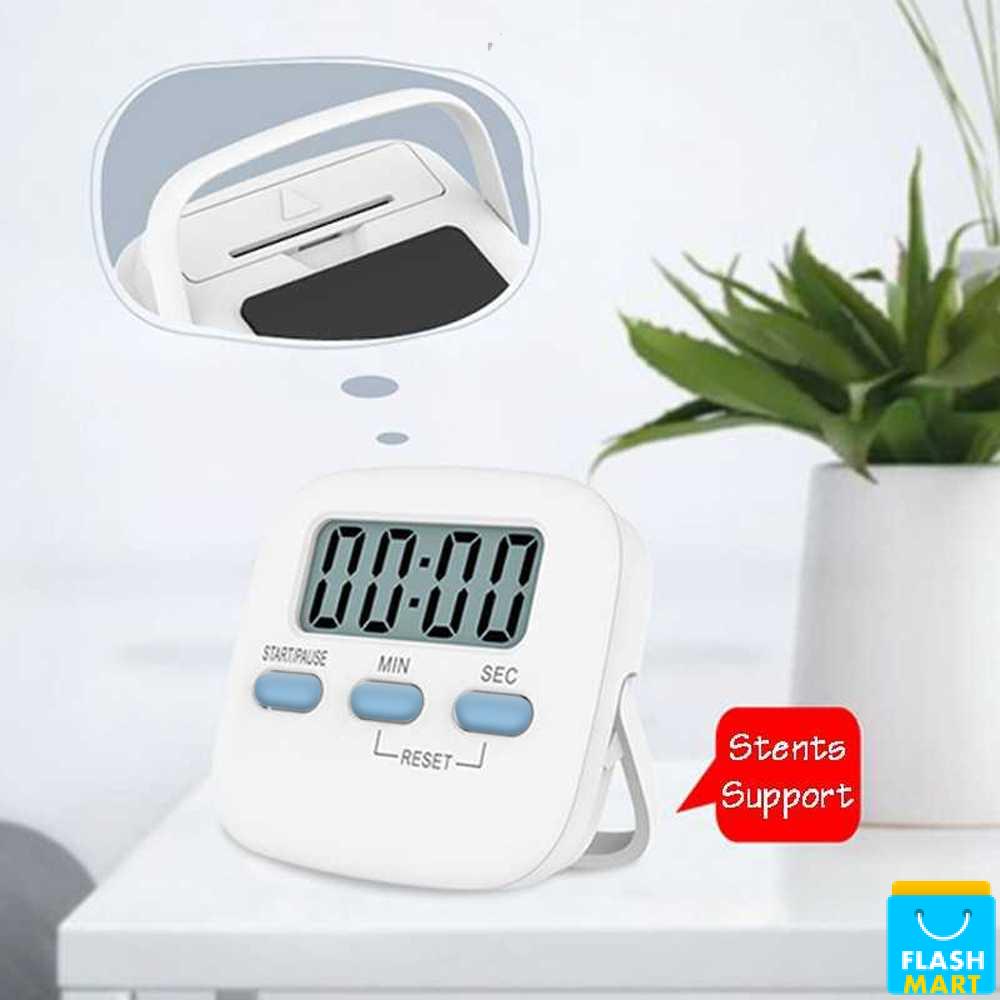 Flashmart Timer Masak Dapur Magnetic Stopwatch Alarm Clock - JS-113