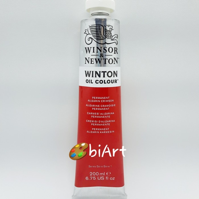 

Cat Minyak Winton Oil Colour 200 ml Permanent Alizarin Crimson Winsor