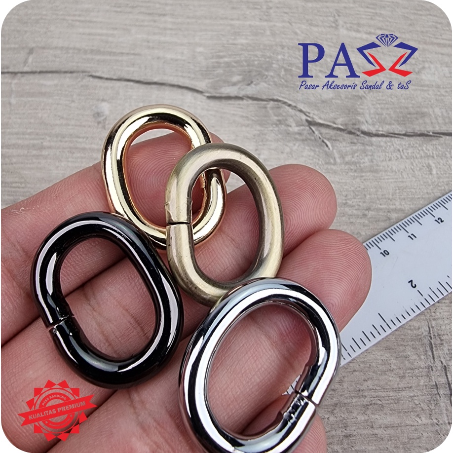 Ring Oval 20x13mm Premium Import