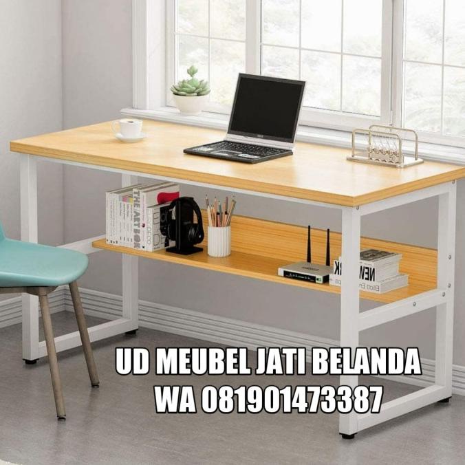 meja kerja meja belajar/meja kayu jati Belanda