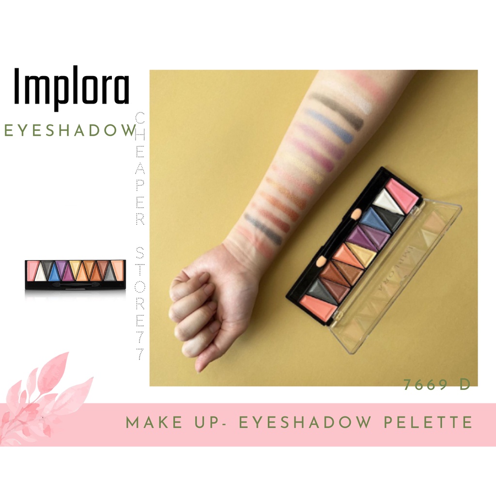 IMPLORA - EYESHADOW PALLETE ALL VARIANCE