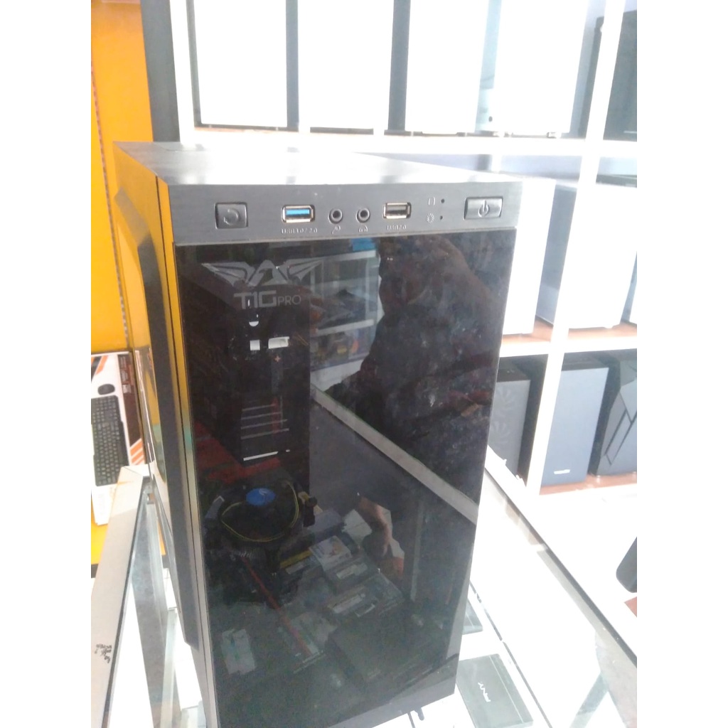 Komputer PC Rakitan Gaming i3 8100 + rx 550 4gb + 8GB RAM + 120GB SSD