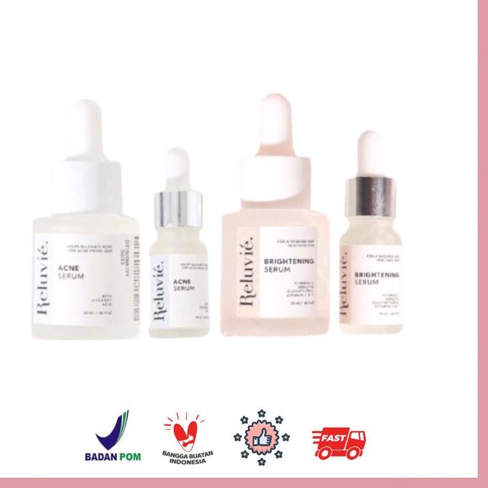 ☏ RELUVIE Acne Serum | RELUVIE Brightening Serum 10ml 20ml ✮