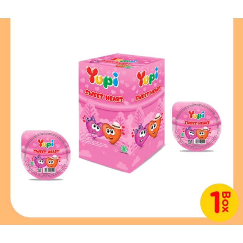 

Box - Yupi Sweet Heart Love Netto - 14g X 12 Pcs