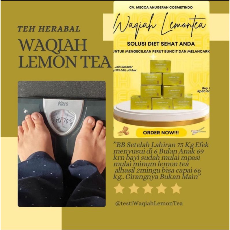 

WAQIAH TEH LEMON TEA PELANGSING