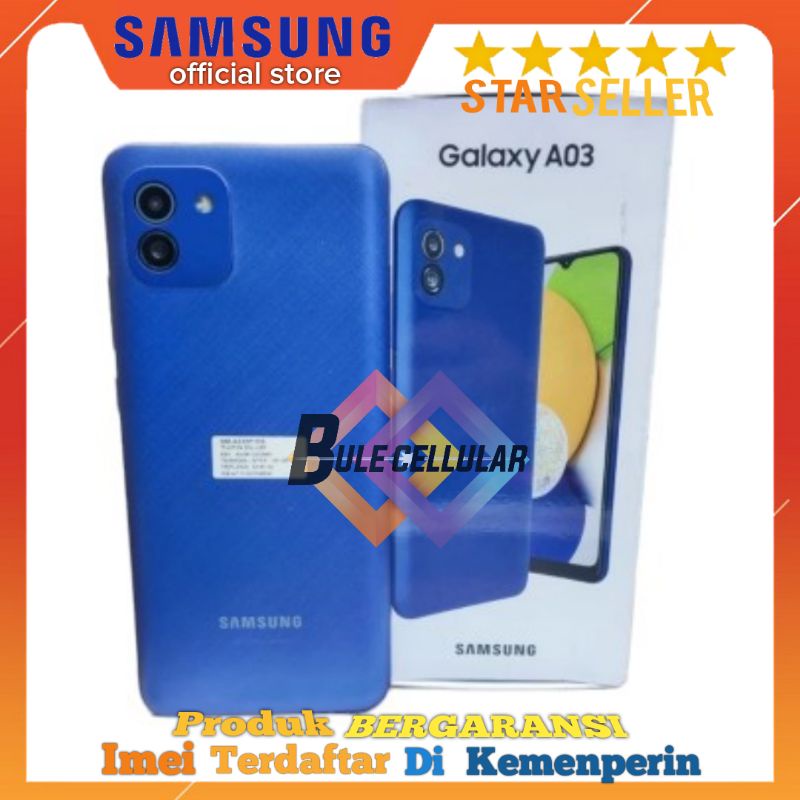 SAMSUNG GALAXY A03 4/128GB • 4/64GB • 3/32GB | A03Core 2/32GB ORIGINAL SAMSUNG SEIN BERGARANSI FULLS