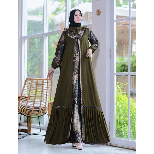 Gamis Dior Silk Premium Mix Ceruty