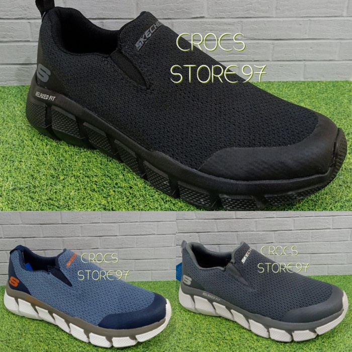 Sepatu Pria/Skechers Pria/Sepatu Skechers Aventide Slipon