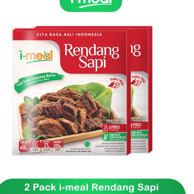 

☟ I-Meal Rendang Sapi 2pcs ❀