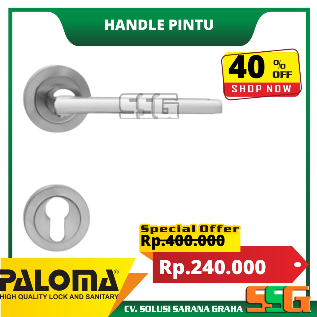 Handle Pintu PALOMA HRP656 PLM HRP HAVANA ZA  Gagang Pintu
