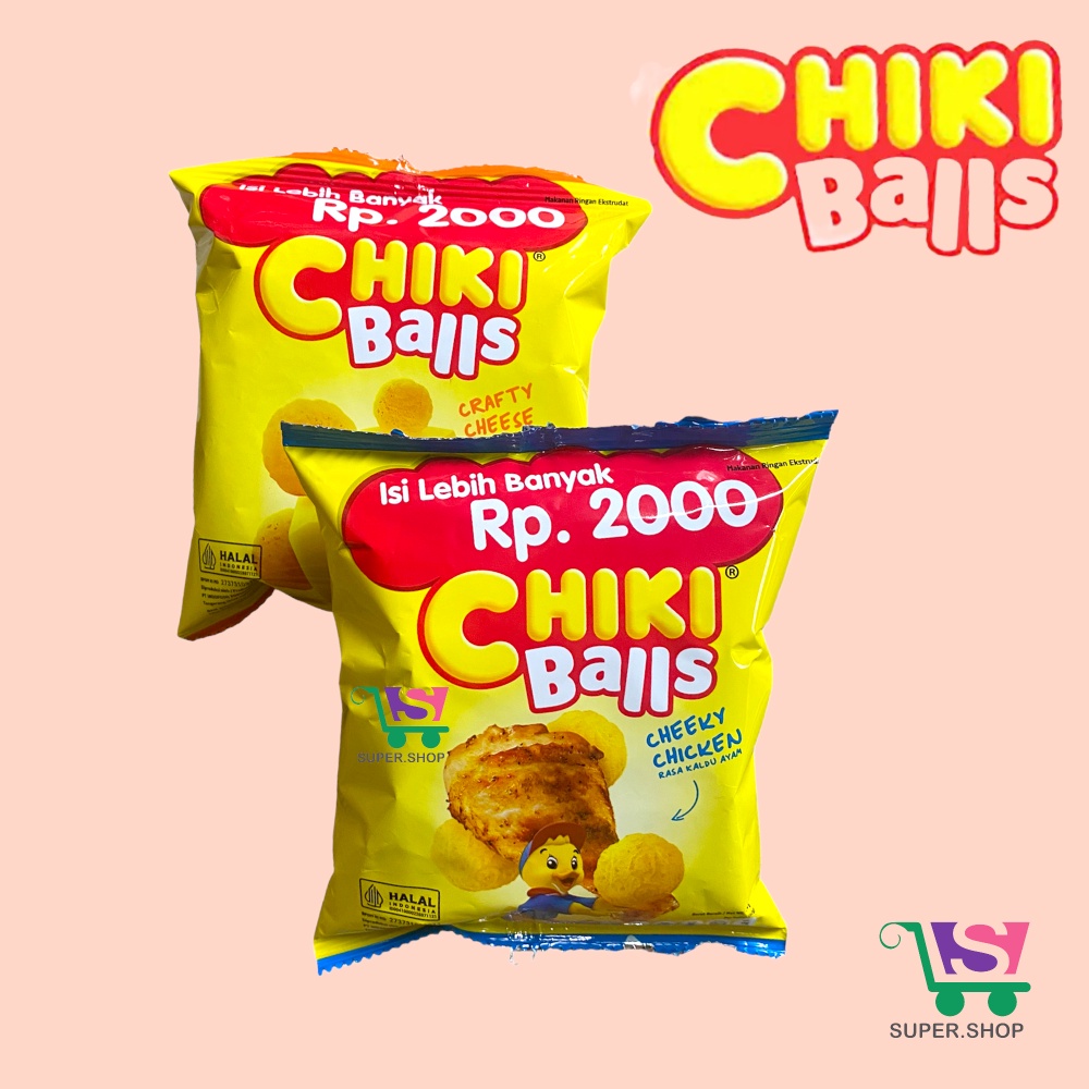 

Chiki Balls Rasa Ayam / Keju / Cokelat 16 Gram