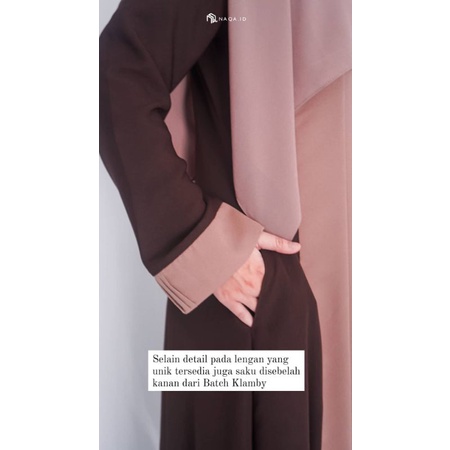 READY SIAP KIRIM | Batch Klamby Coffee (ONLY DRESS) by naqa.id