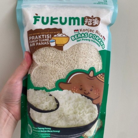 fukumi konjac rice porang beras porang 1 kg beras